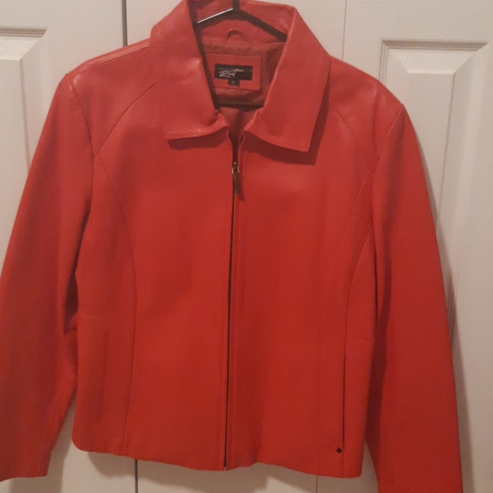 Leather jacket